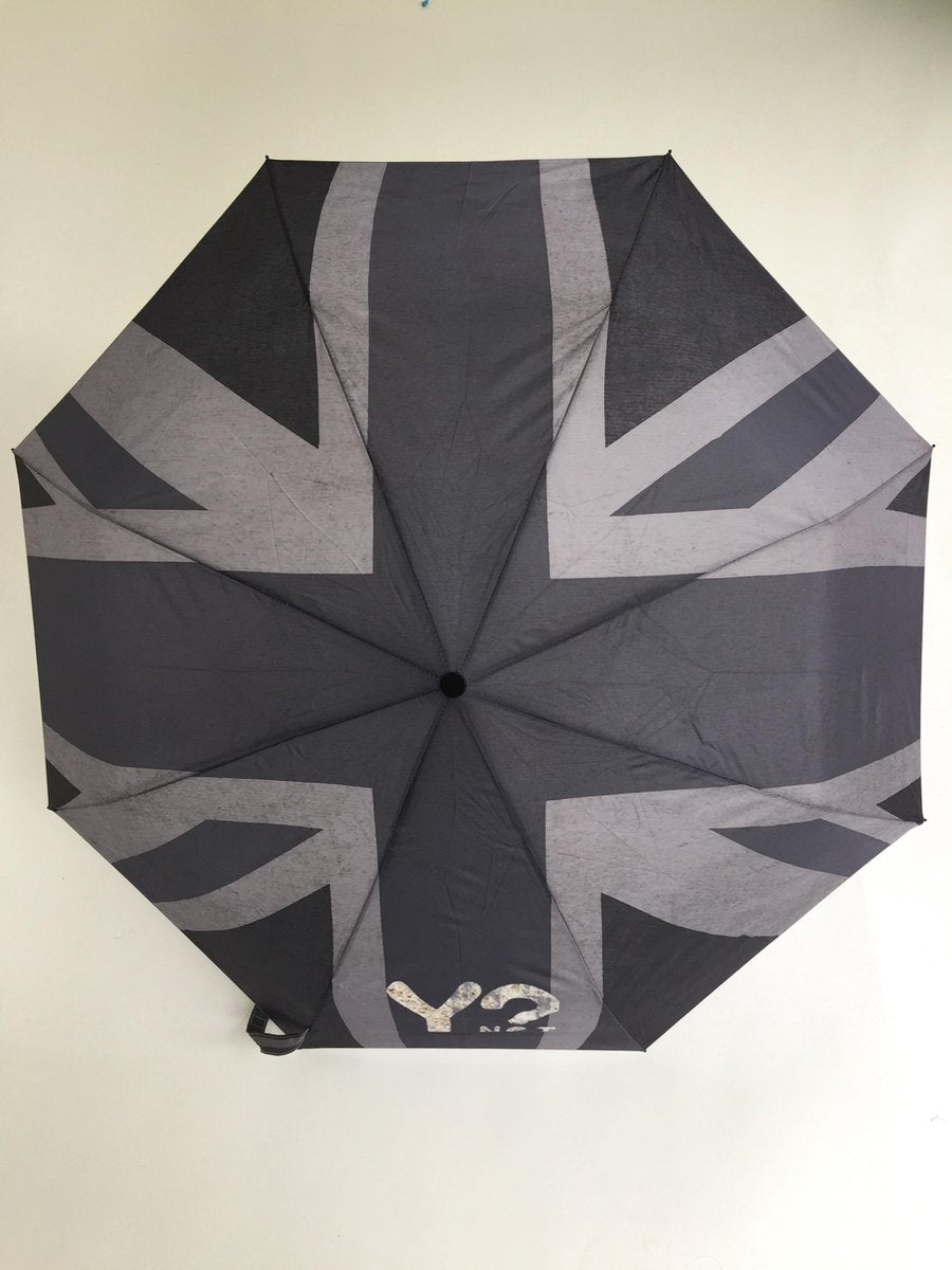 Y Not paraplu opvouwbaar automatisch Easymatic light Flag UK black : grey 55579