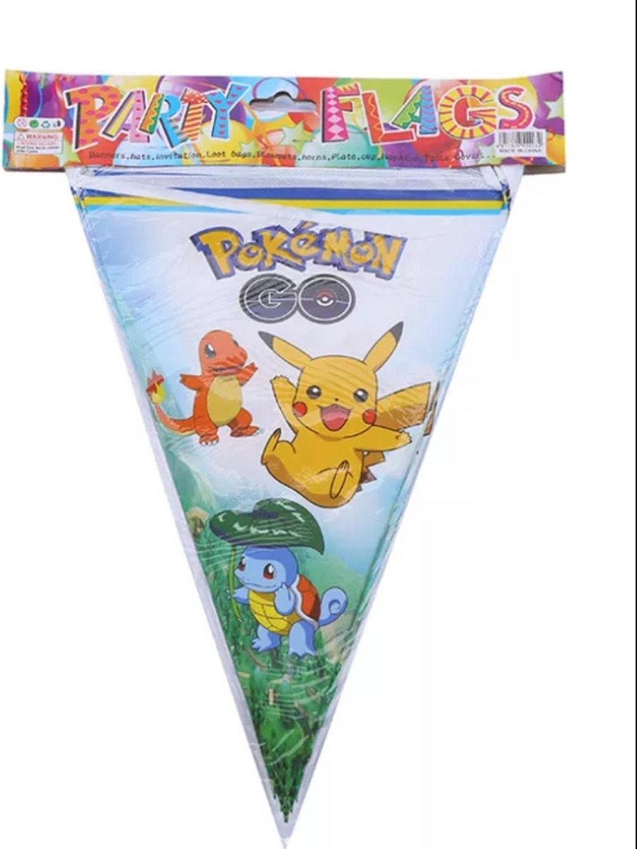 POKEMON-VLAGGEN/SLINGERS-2.7M-LANG-PLASTIC