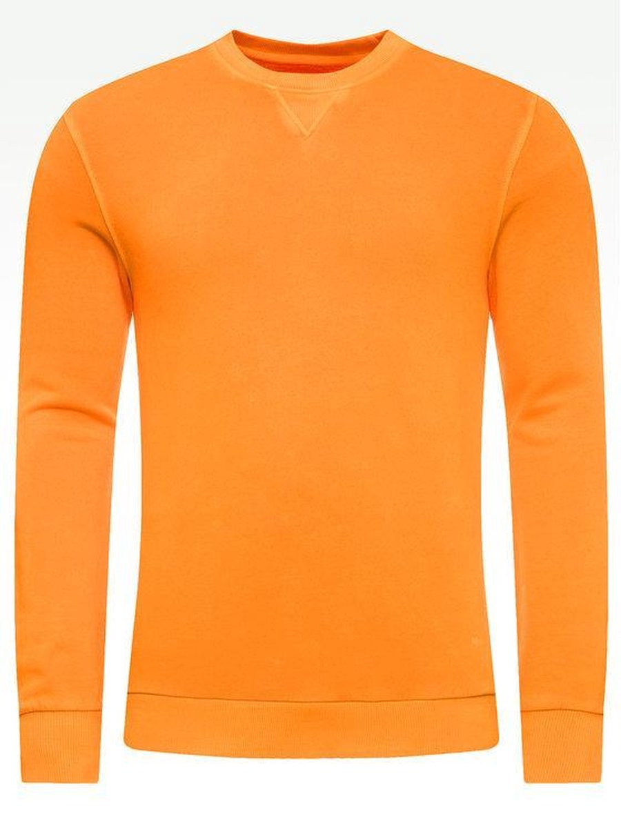Marc O'Polo trui O-Neck oranje (maat XXL)