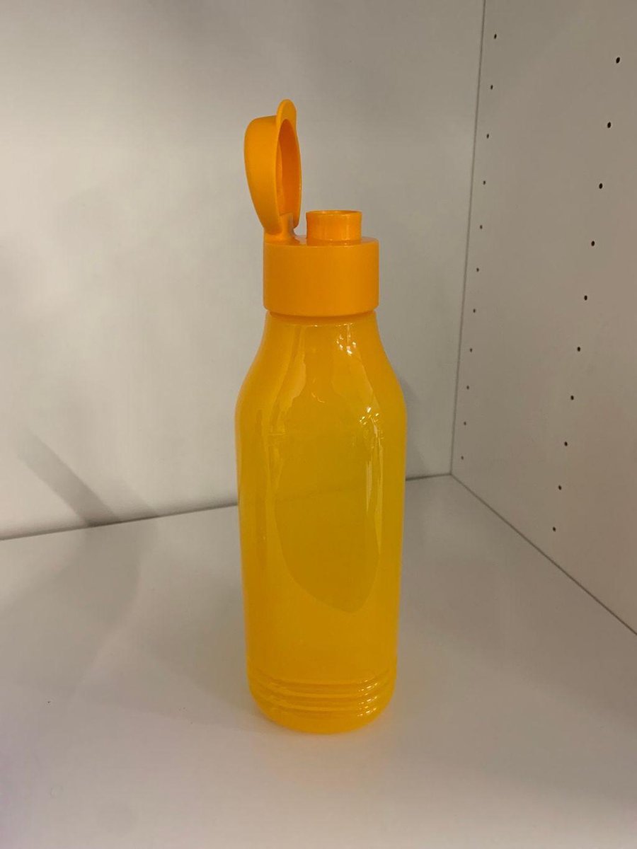 Tupperware ecofles 750 ml vorm triangel