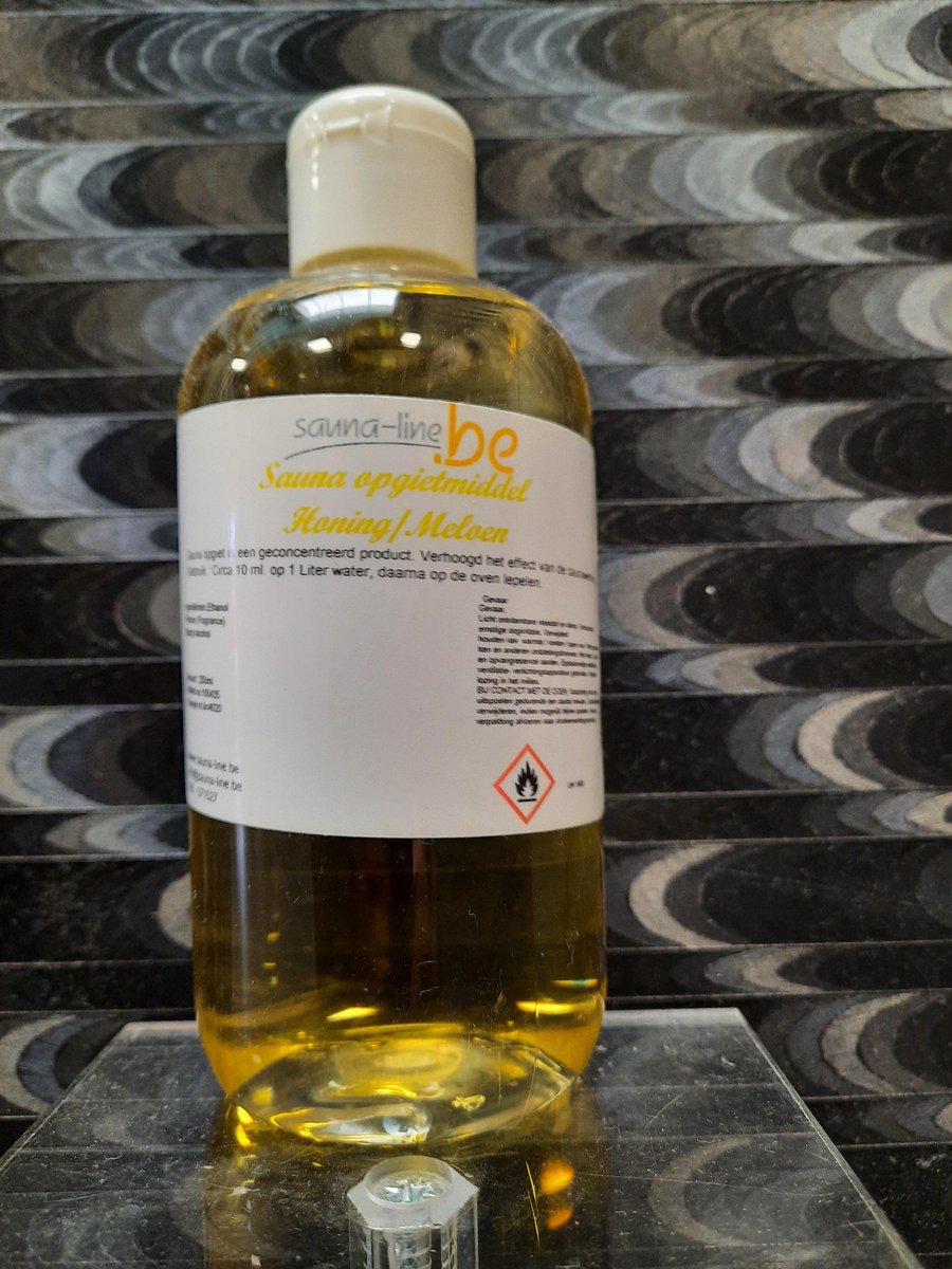 sauna opgietmiddel  honing meloen 250 ml - sauna geuren - sauna opgiet