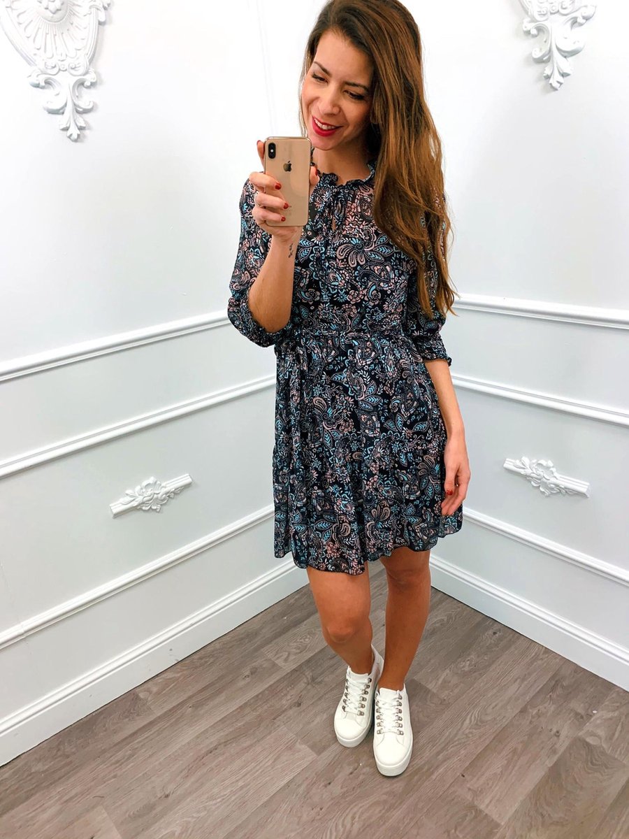 Summer Sun Dress Zwart