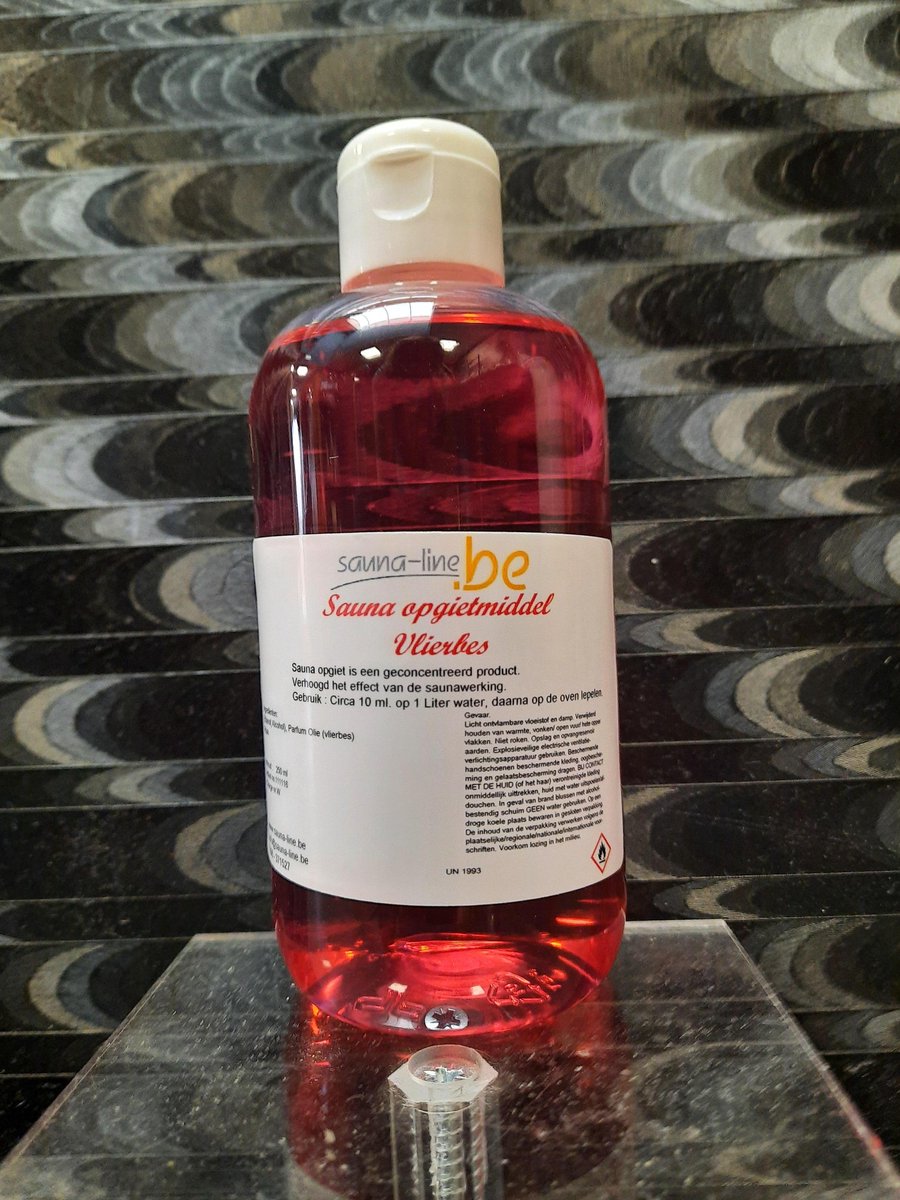 sauna opgietmiddel  vlierbes 250 ml - sauna geuren - sauna opgiet