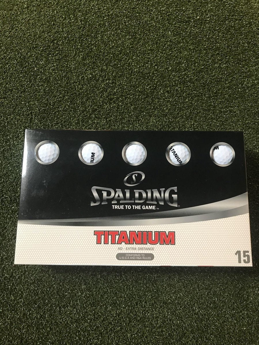 SPALDING TITANIUM 15 PK WHITE