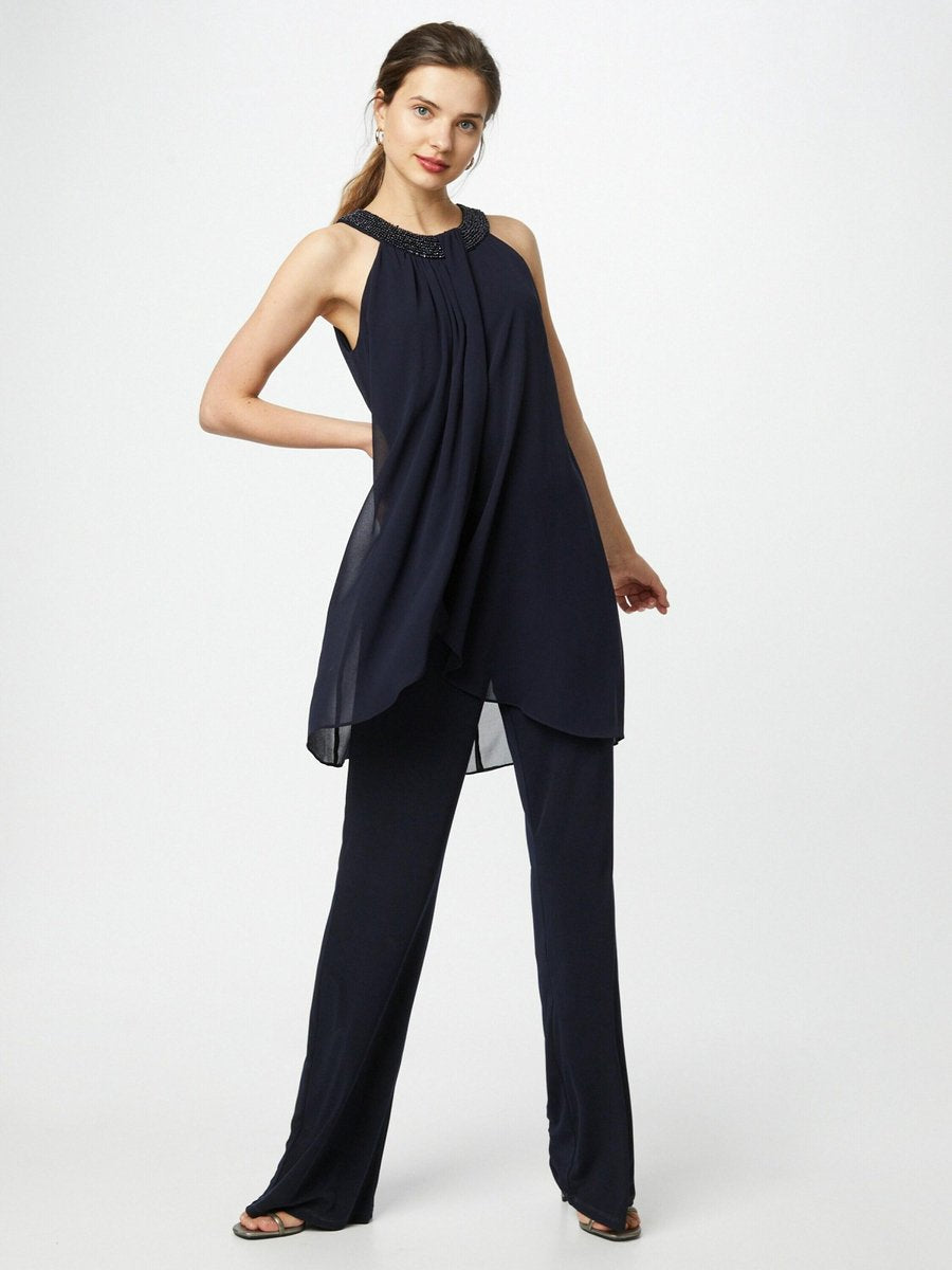 Vera Mont jumpsuit Nachtblauw-36 (S)