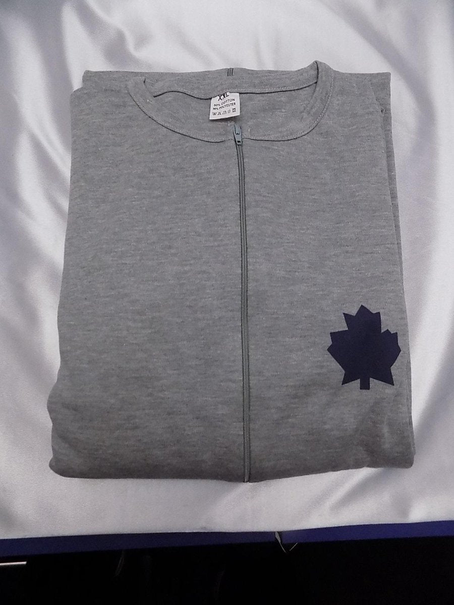 Zweetpak voor ijshockey en streethockey classic Maple maat XXL grijs one piece