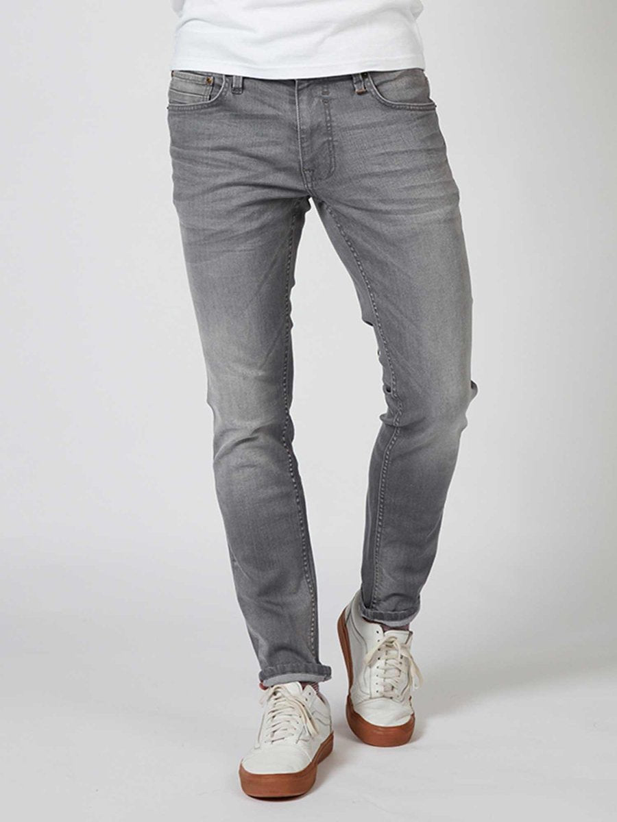 Petrol Industries - Heren Nolan Narrow Jeans  - Grijs - Maat 33