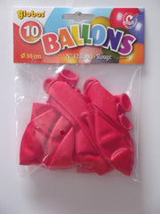 Rode Ballonnen 30cm 10 stuks