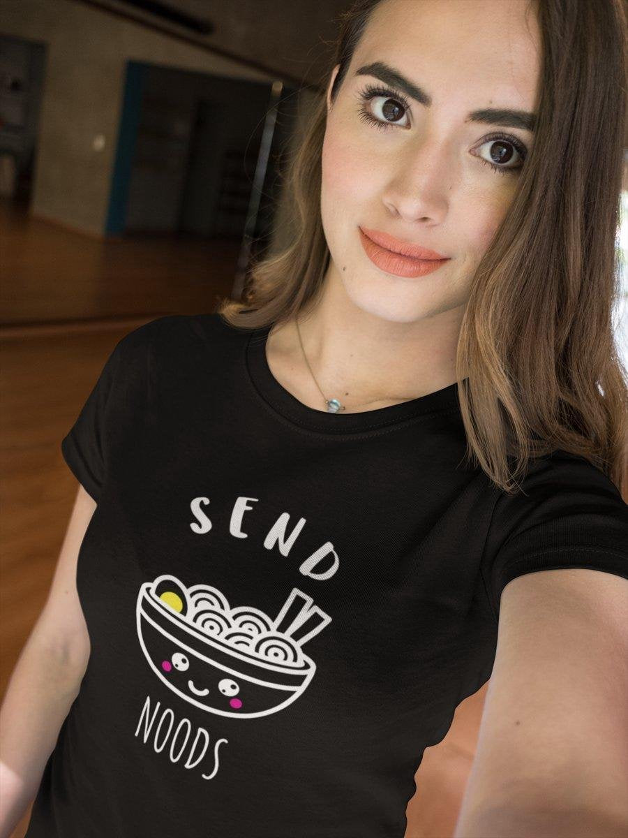 Send noods Shirt | Carnaval | Thema | Trendy | Uniek | Grappig | Stijl | Humor | Unisex | Otaku | Japanese | Weeb | Anime | Maat S