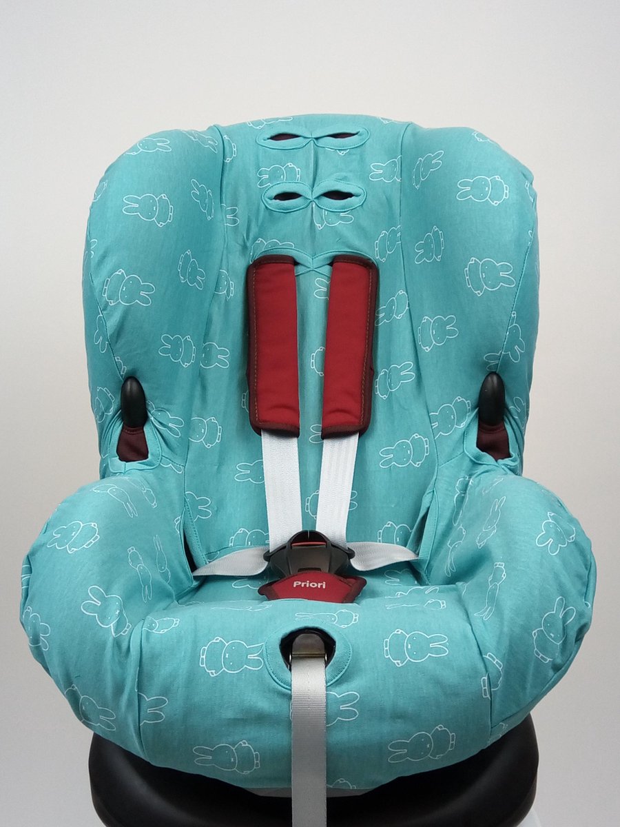 Autostoelhoes 1+ - Interlock - Nijntje Smile - Light Ocean - Briljant Baby
