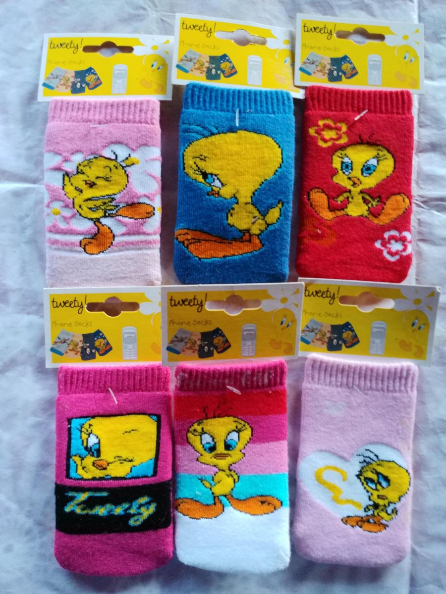 TWEETY PHONE SOCKS