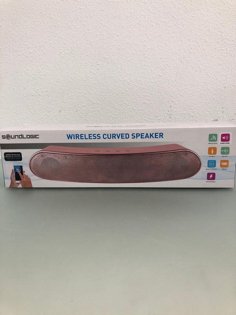 Bluetooth curved speaker - één stuk