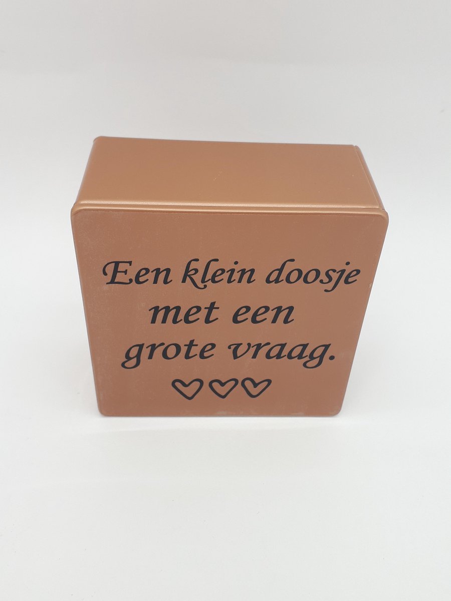 Doosje met een vraag