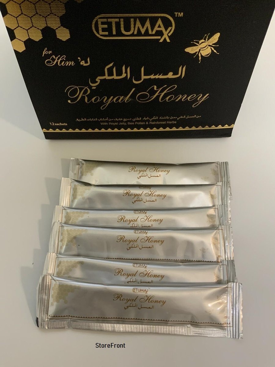 Royal Honey  | Libido Extreme Performa Honing |HALAL| 100% natuurlijk | Extreme Libido & Testosteron Verhogend middel | 1 Liquid Sticks | Zeer Actieve Seksleven voor Mannen | 100% Natuurlijke Viagra | Gezonde viagra | GEZOND | Rijk aan vitamines