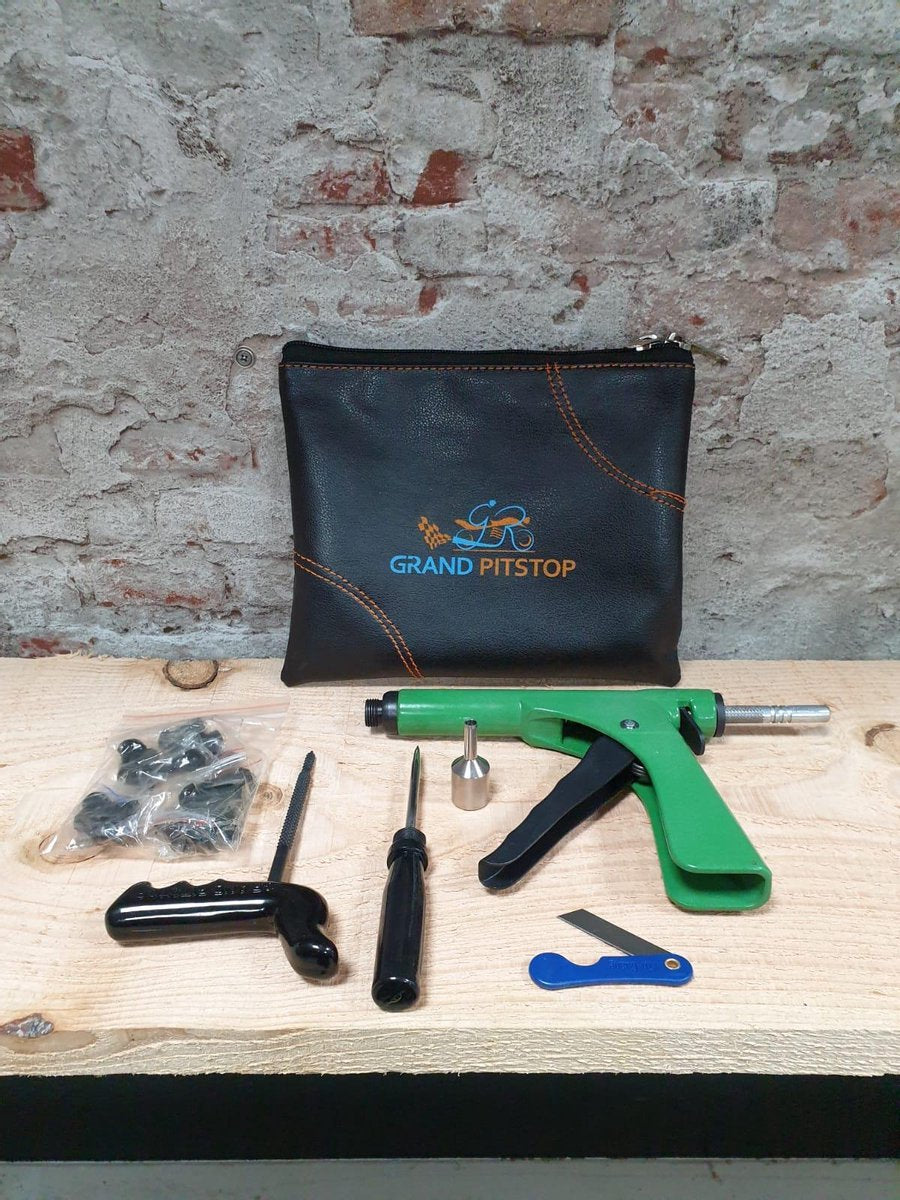 GrandPitstop banden reparatie set knijpgreep - motor -  auto - scooter