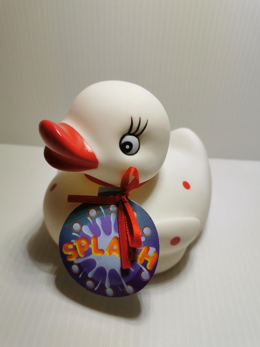 Splash eendje gevuld met badgel kersengeur