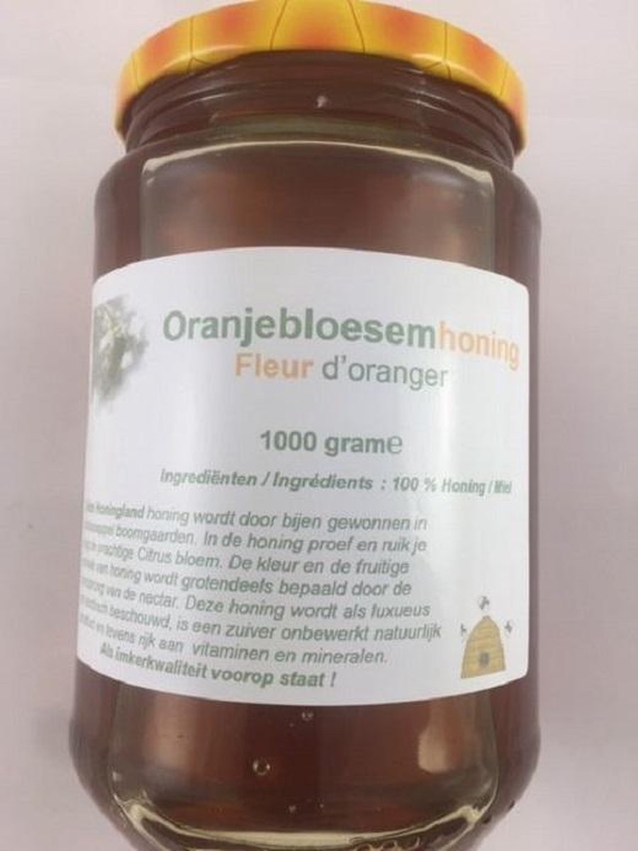 Honingland Oranjebloesemhoning 1000 gram