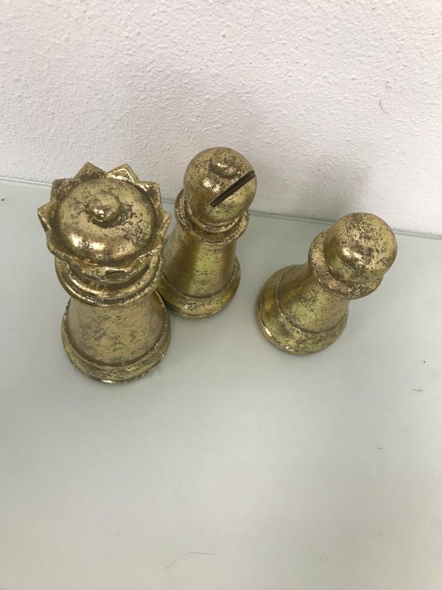 Schaakstukken - 3 stuks - loper