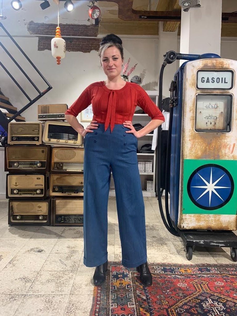 Jane Jeans Blauw