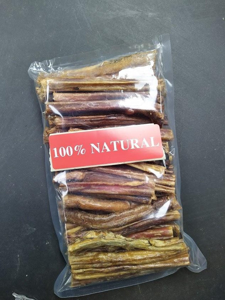 Bullepees 12-15cm 40 stuks van de snackmeester 100% natuurlijk natural naturel