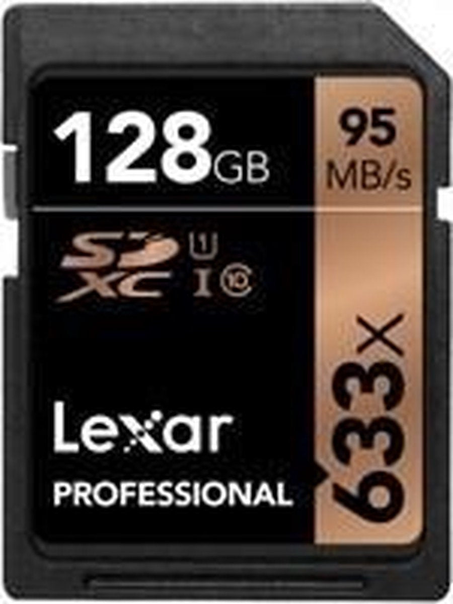 Lexar Professional SD kaart 128GB