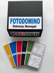 Denkspel voor mensen met dementie FotoDomino Kleuren