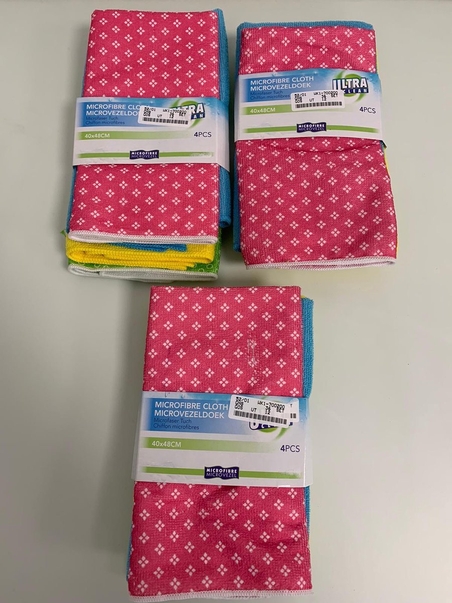 Microvezel Doekjes - 12 Stuks
