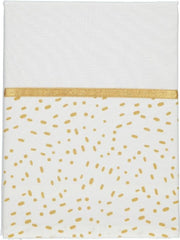 Briljant Wieglaken Minimal Dots Allover Ochre<br /> 75 x 100 cm