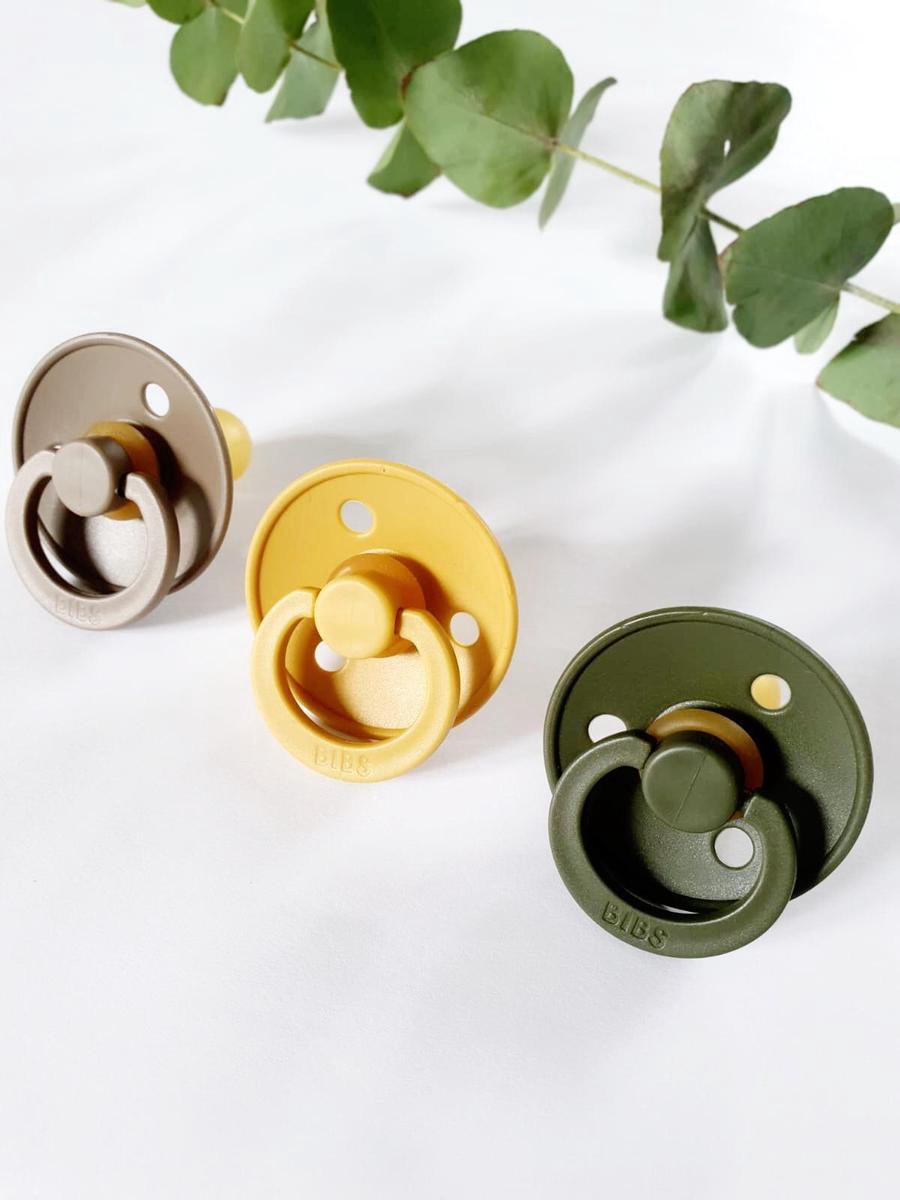 BabyBird - Bibs speen - set van 3 - Wood