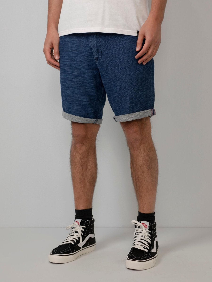 Petrol Industries - Heren Striped chino - Blauw - Maat S