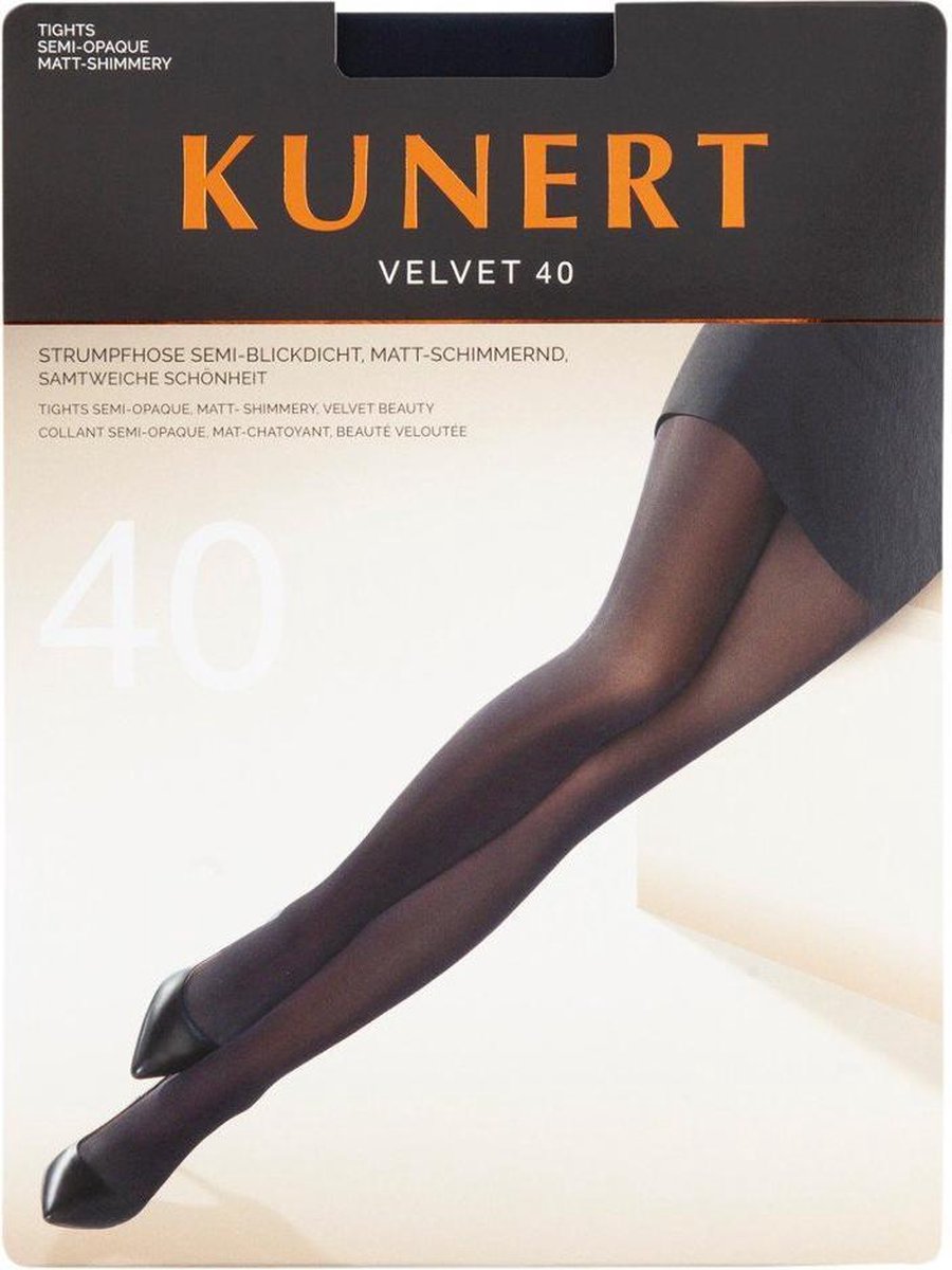 Kunert Velvet 40 Anthrazit 38-40