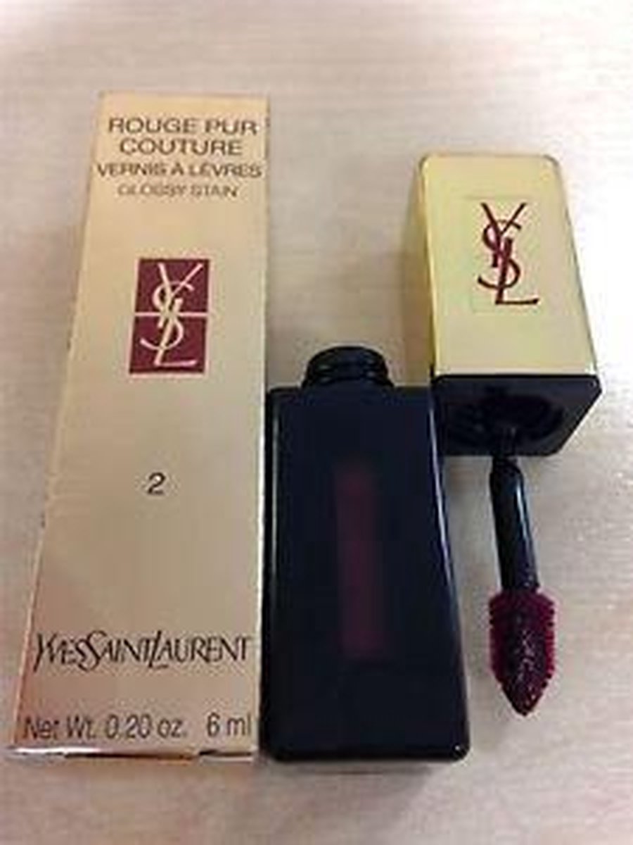 Yves Saint Laurent - Rouge Pur Couture Vernis a Levres - 02 Brun Glace