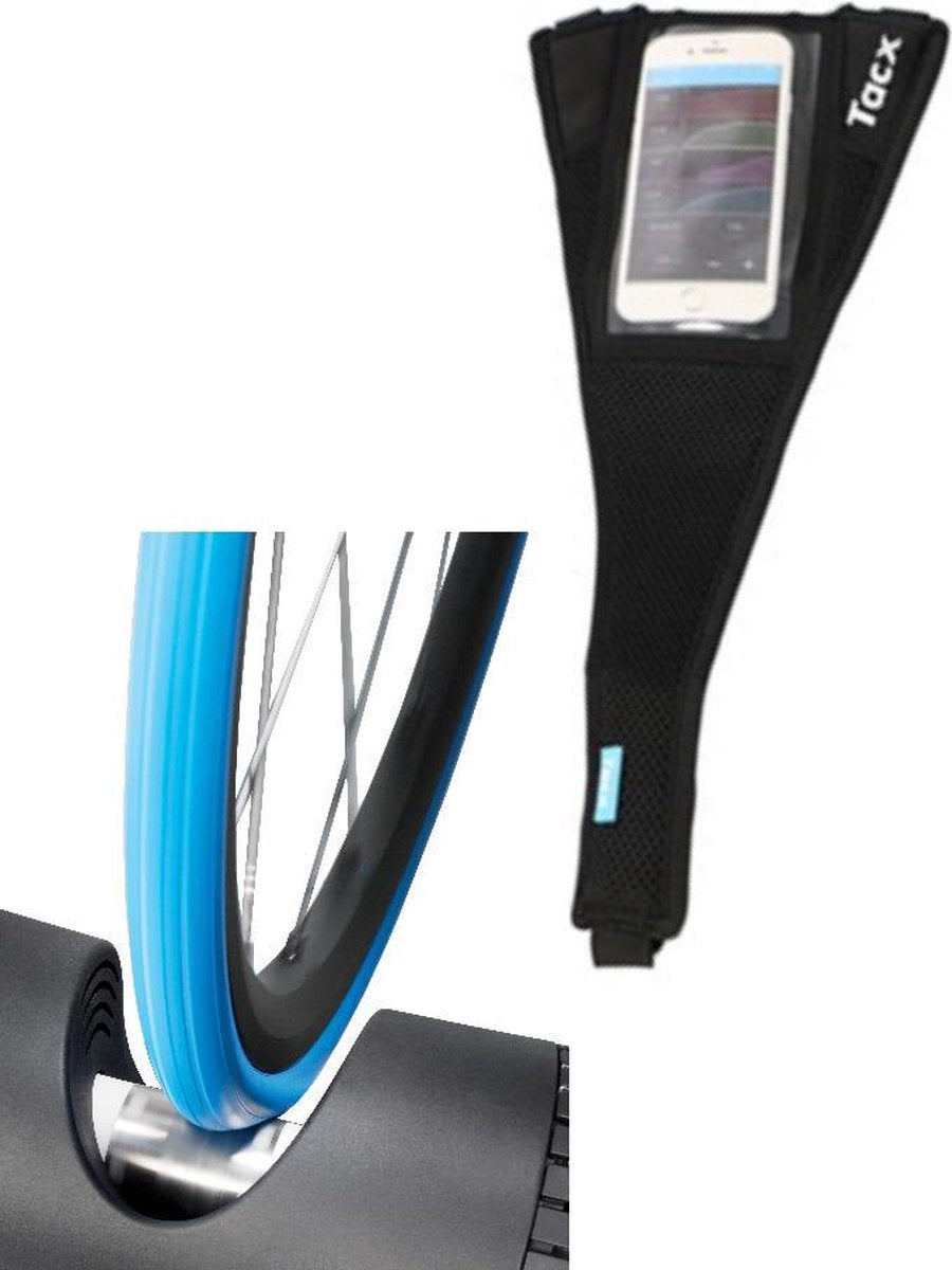 tacx zweetdoek + Trainer - Vouwband - Fietstrainer -700 x 23