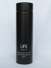 Thermosfles LIFE - 500 ml - zwart