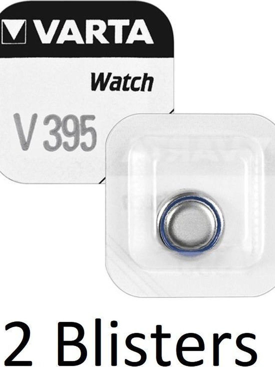 2 stuks (2 blisters a 1 st) Varta SR927 SW/SR57 SW/V395  Single-use battery Zilver-oxide 1