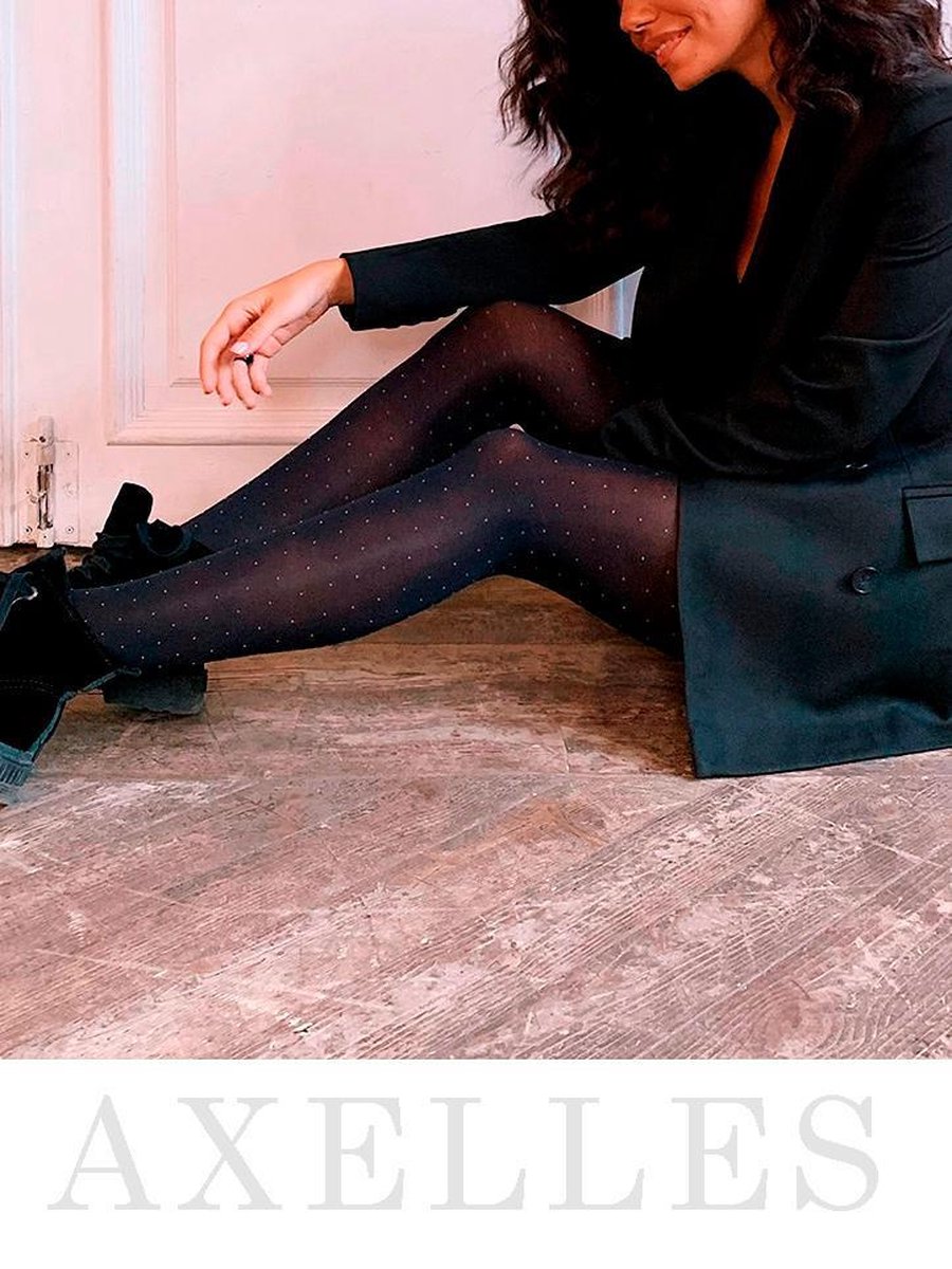 Trendy damespanty fijn gestipt