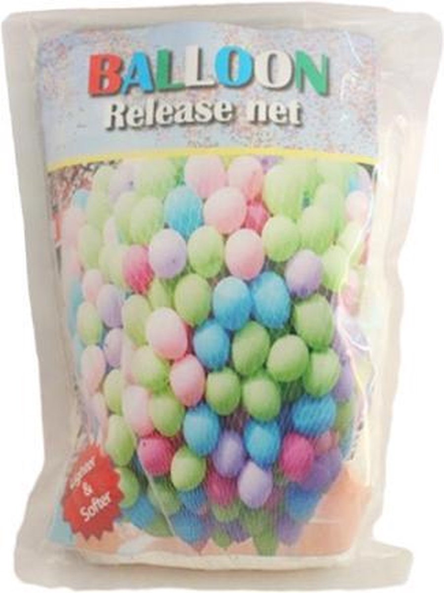 Ballon net in verschillende grote - Dropnet 500 pcs (9 inch)