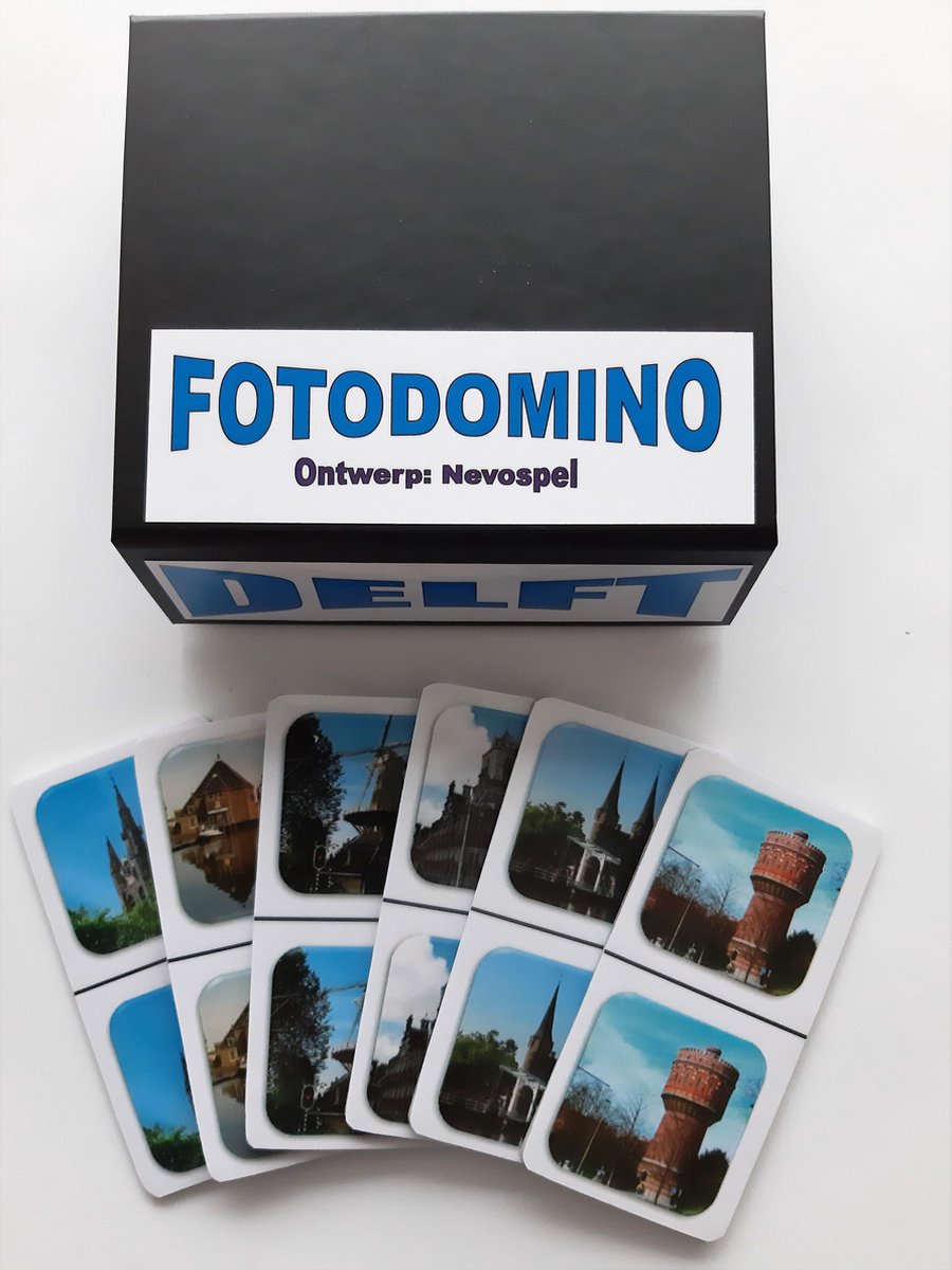 Denkspel voor mensen met dementie FotoDomino Delft