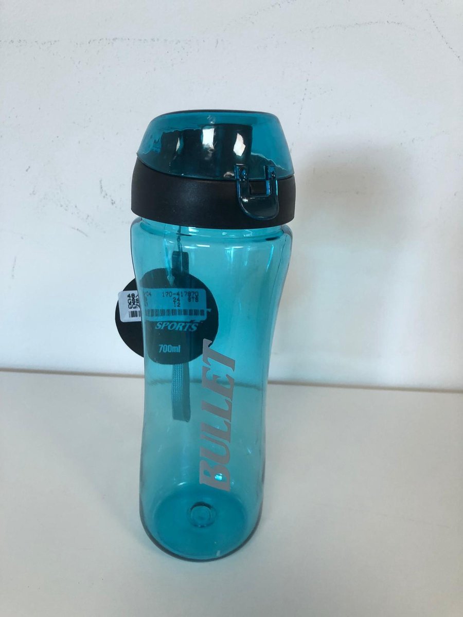 Bullet - sportfles - blauw