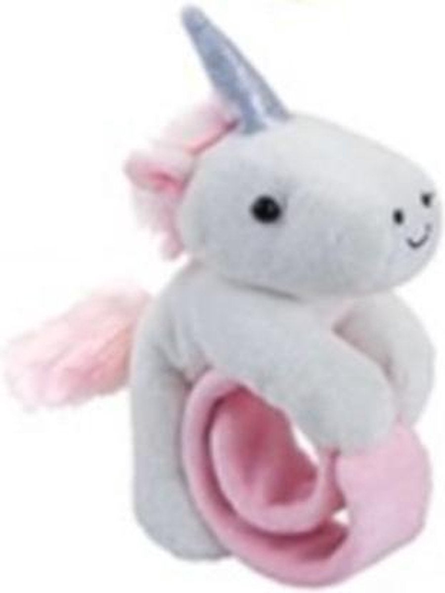 Pms Knuffelarmband Hugglers Eenhoorn 15 Cm Pluche Wit
