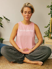 Yoga Tanktop Savasana Biokatoen - M