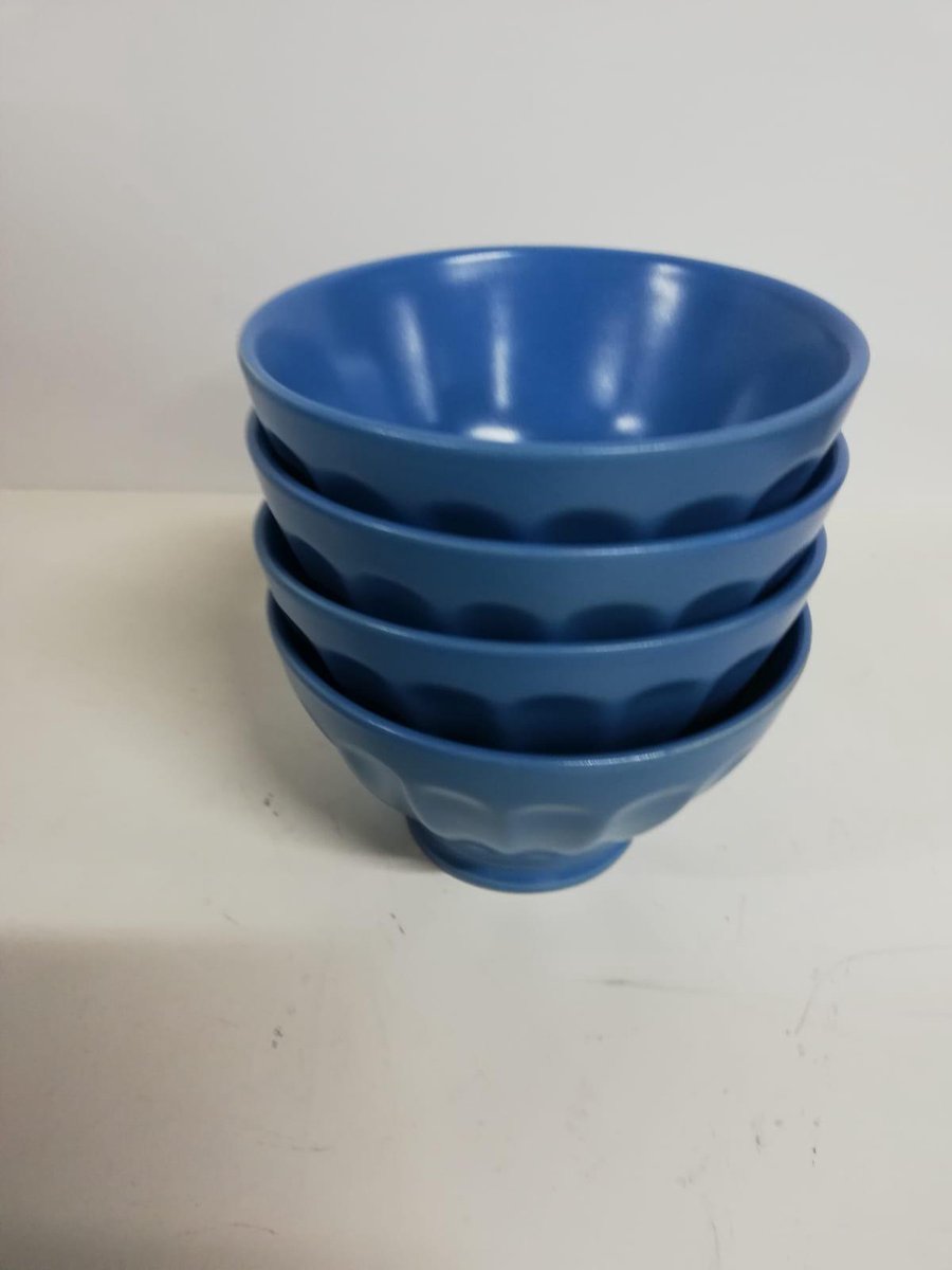 Tapas schalenset blauw - 4 Stuks