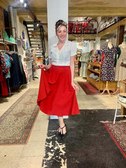 Mia deluxe Swingrok Rood