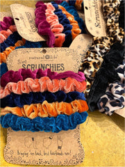 Natural Life scrunchies haar accessoire fluweel