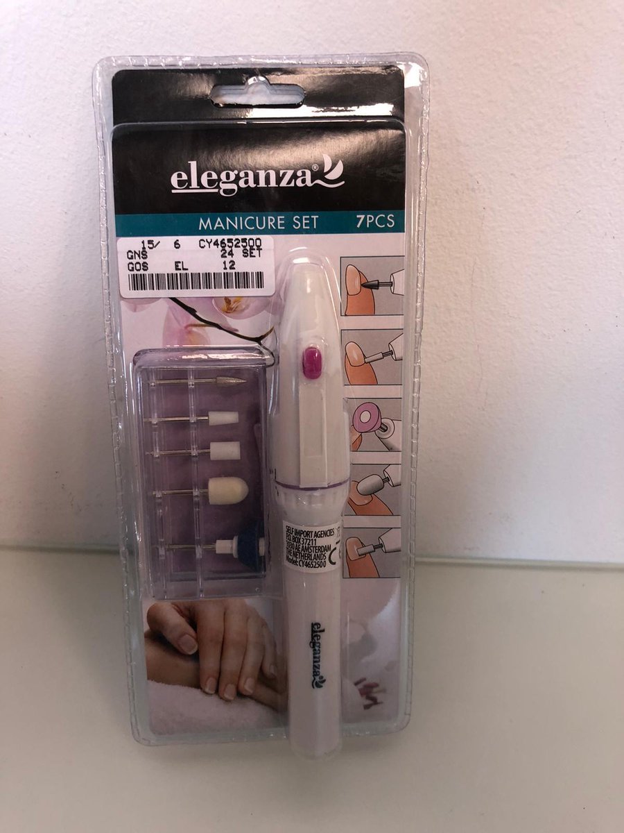 Elektrische nagelvijl/manicure - 1 stuk