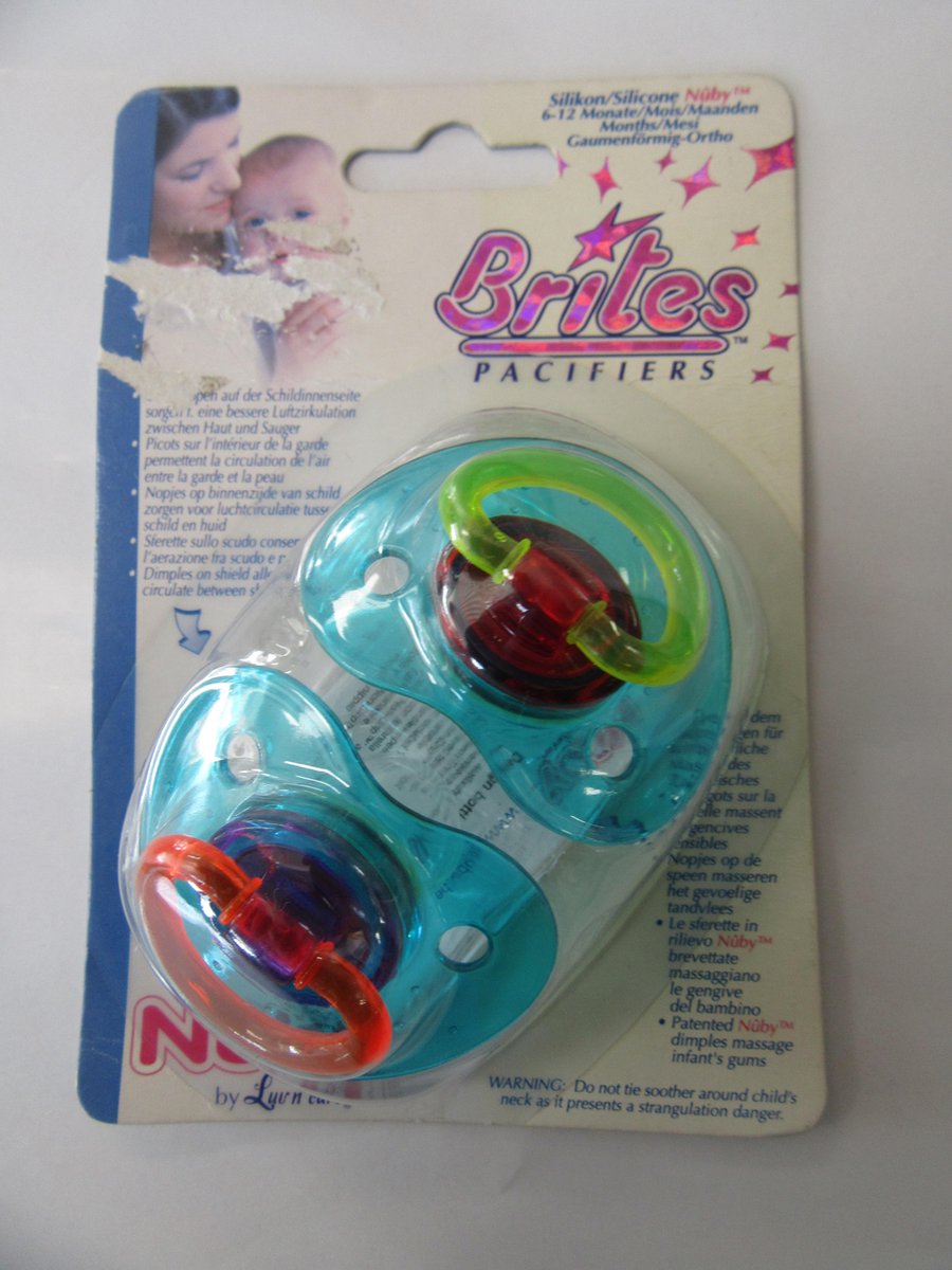 Nûby fopspeenset  silicone 6-12 m