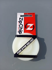 Zipchip official - Wit - frisbee mini -  buiten speelgoed - pocket disk