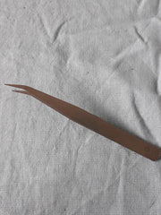 Pincet met kromme bek - 10 cm