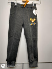 Jongens joggingbroek NYS grijs met geel aansnoerkoord 110/116