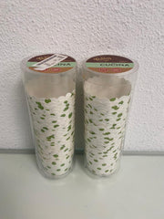 La Cucina: cakevormpjes met patroon (groene stippen) - set van 2 keer 25 stuks (geschikt in oven)